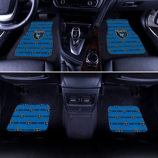 San Jose Earthquakes Car Floor Mats Sporty Team Collection - Gearcarcover - 2