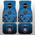 San Jose Earthquakes Car Floor Mats Sporty Team Collection - Gearcarcover - 1