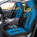 San Jose Earthquakes Car Seat Covers Baby Yoda Car Accessories - Gearcarcover - 1