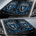 San Jose Earthquakes Car Sunshade Custom Car Accessories - Gearcarcover - 2