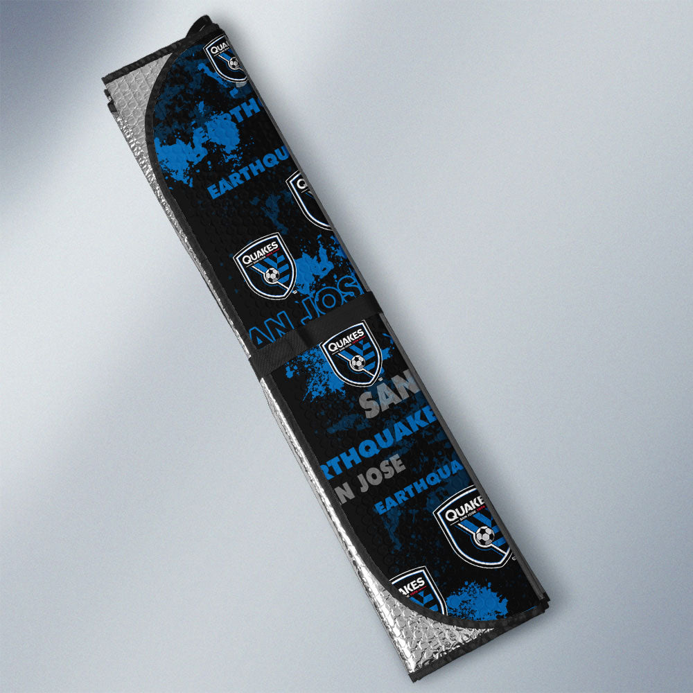 San Jose Earthquakes Car Sunshade Custom Car Accessories - Gearcarcover - 3