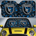San Jose Earthquakes Car Sunshade Custom Car Accessories - Gearcarcover - 1