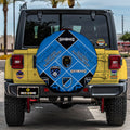 San Jose Earthquakes Spare Tire Covers Camera Hole Sporty Team Collection - Gearcarcover - 2