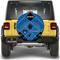 San Jose Earthquakes Spare Tire Covers Camera Hole Sporty Team Collection - Gearcarcover - 1