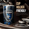 San Jose Earthquakes Tumbler Cup Custom Car Accessories - Gearcarcover - 3