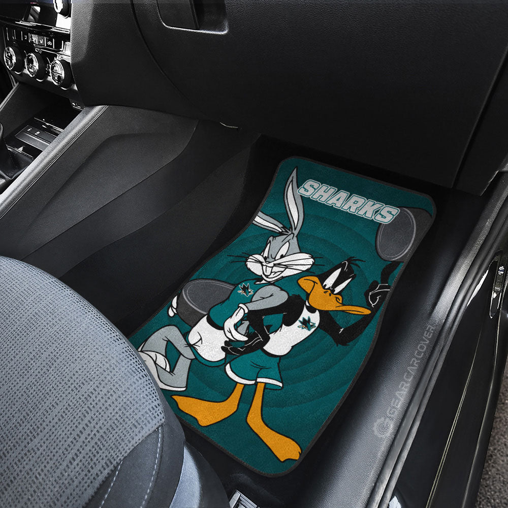 San Jose Sharks Car Floor Mats Custom Car Accessories - Gearcarcover - 3