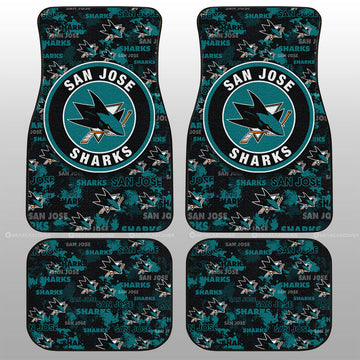 San Jose Sharks Car Floor Mats Custom Car Accessories - Gearcarcover - 1