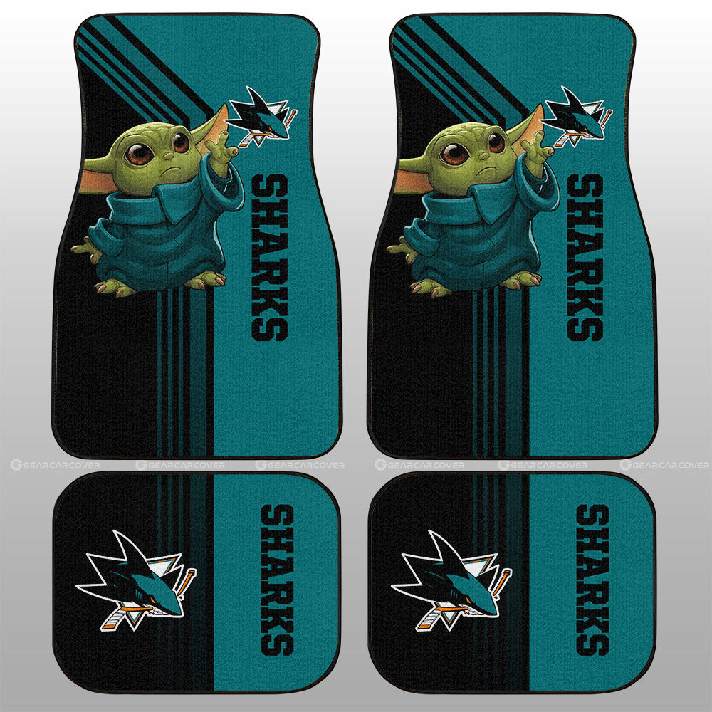 San Jose Sharks Car Floor Mats Custom Car Accessories - Gearcarcover - 1