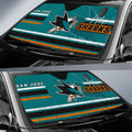 San Jose Sharks Car Sunshade Custom Car Accessories - Gearcarcover - 2