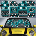 San Jose Sharks Car Sunshade Custom Ugly Style Car Accessories - Gearcarcover - 1