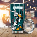 San Jose Sharks Tumbler Cup Custom Car Accessories - Gearcarcover - 2