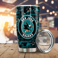 San Jose Sharks Tumbler Cup Custom Car Accessories - Gearcarcover - 1