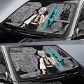 Sanemi Shinazugawa Car Sunshade Custom Mix Mangas - Gearcarcover - 2