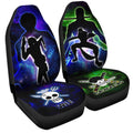 Sanji And Zoro Car Seat Covers Custom Silhouette Style - Gearcarcover - 3