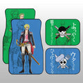 Sanji And Zoro Film Red Car Floor Mats Custom Car Accessories - Gearcarcover - 3