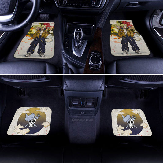 Sanji Car Floor Mats Anime Collection - Gearcarcover - 2