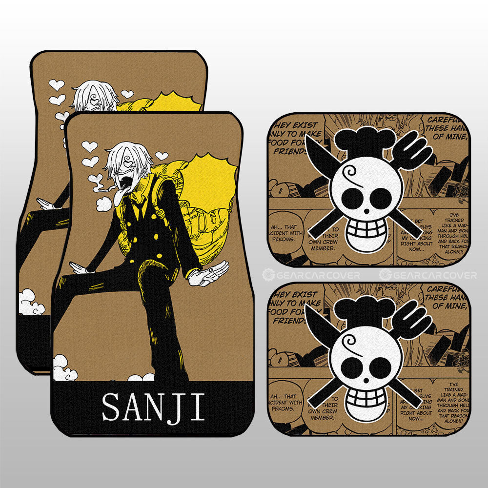 Sanji Car Floor Mats Custom Car Accessories - Gearcarcover - 3