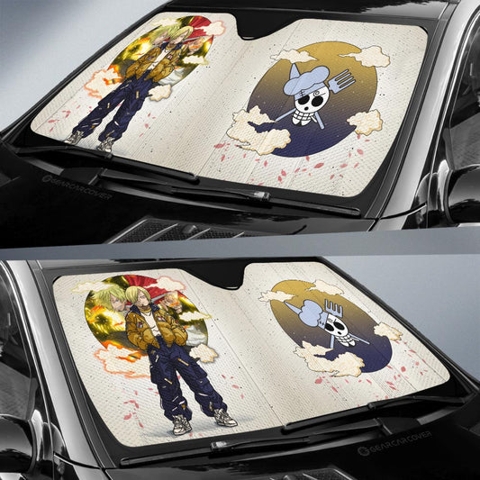 Sanji Car Sunshade Anime Collection - Gearcarcover - 2