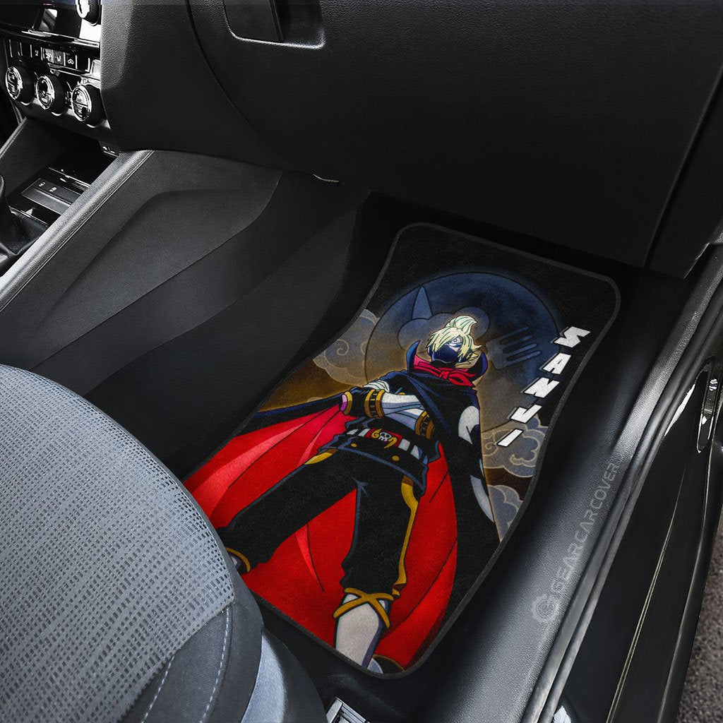 Sanji Raid Suit Car Floor Mats Custom Car Accessories For Fans - Gearcarcover - 4