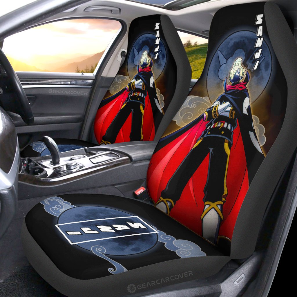 Sanji Raid Suit Car Seat Covers Custom Car Accessories For Fans - Gearcarcover - 2