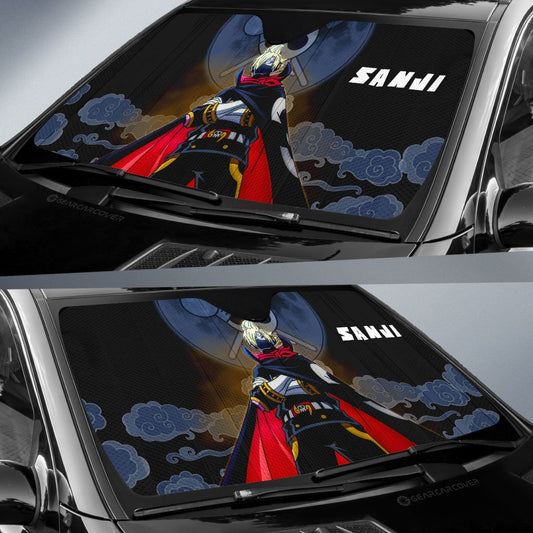 Sanji Raid Suit Car Sunshade Custom Car Accessories For Fans - Gearcarcover - 2