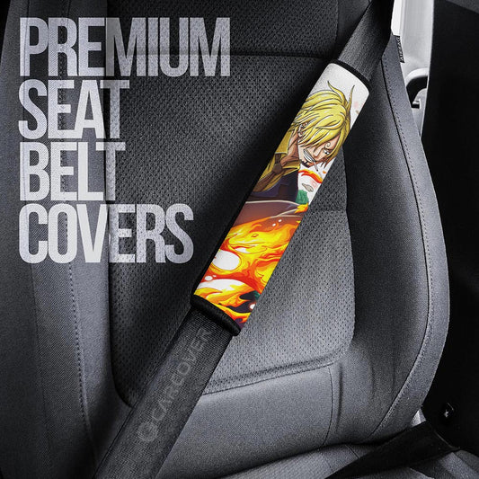 Sanji Seat Belt Covers Custom Car Accessoriess - Gearcarcover - 2