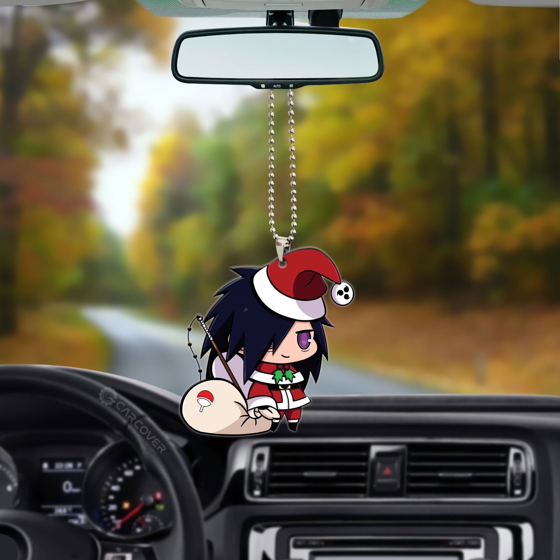 Santa Claus Madara Ornament Custom Akatsuki Member Anime Car Interior Accessories Christmas Gifts - Gearcarcover - 3