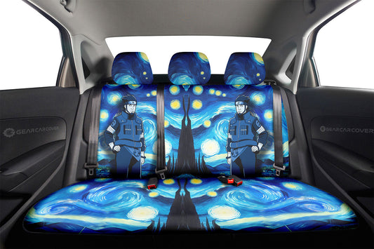 Sarutobi Asuma Car Back Seat Covers Custom Starry Night Styles - Gearcarcover - 2