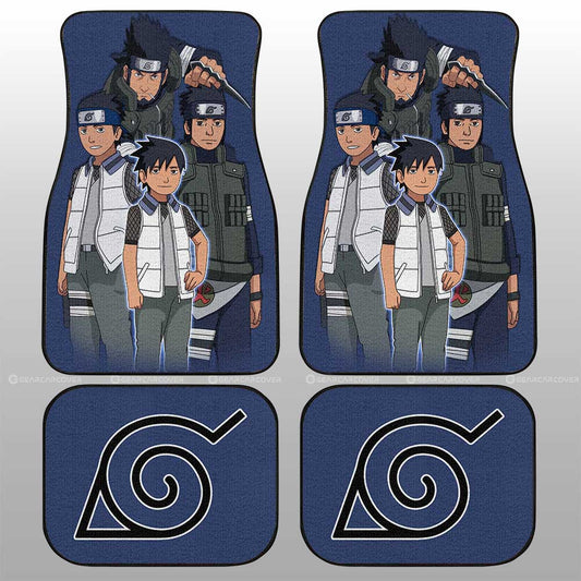 Sarutobi Asuma Car Floor Mats Custom Car Accessories For Fans - Gearcarcover - 2