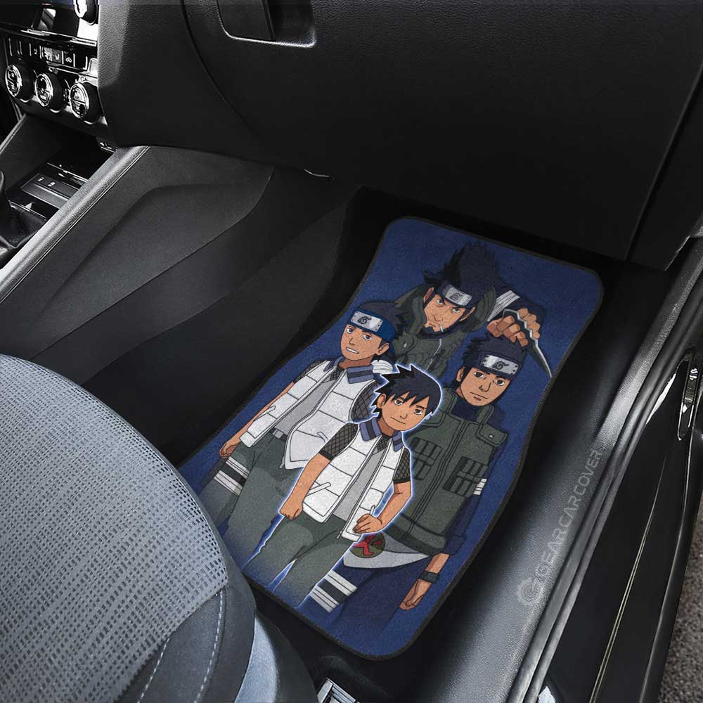 Sarutobi Asuma Car Floor Mats Custom Car Accessories For Fans - Gearcarcover - 4