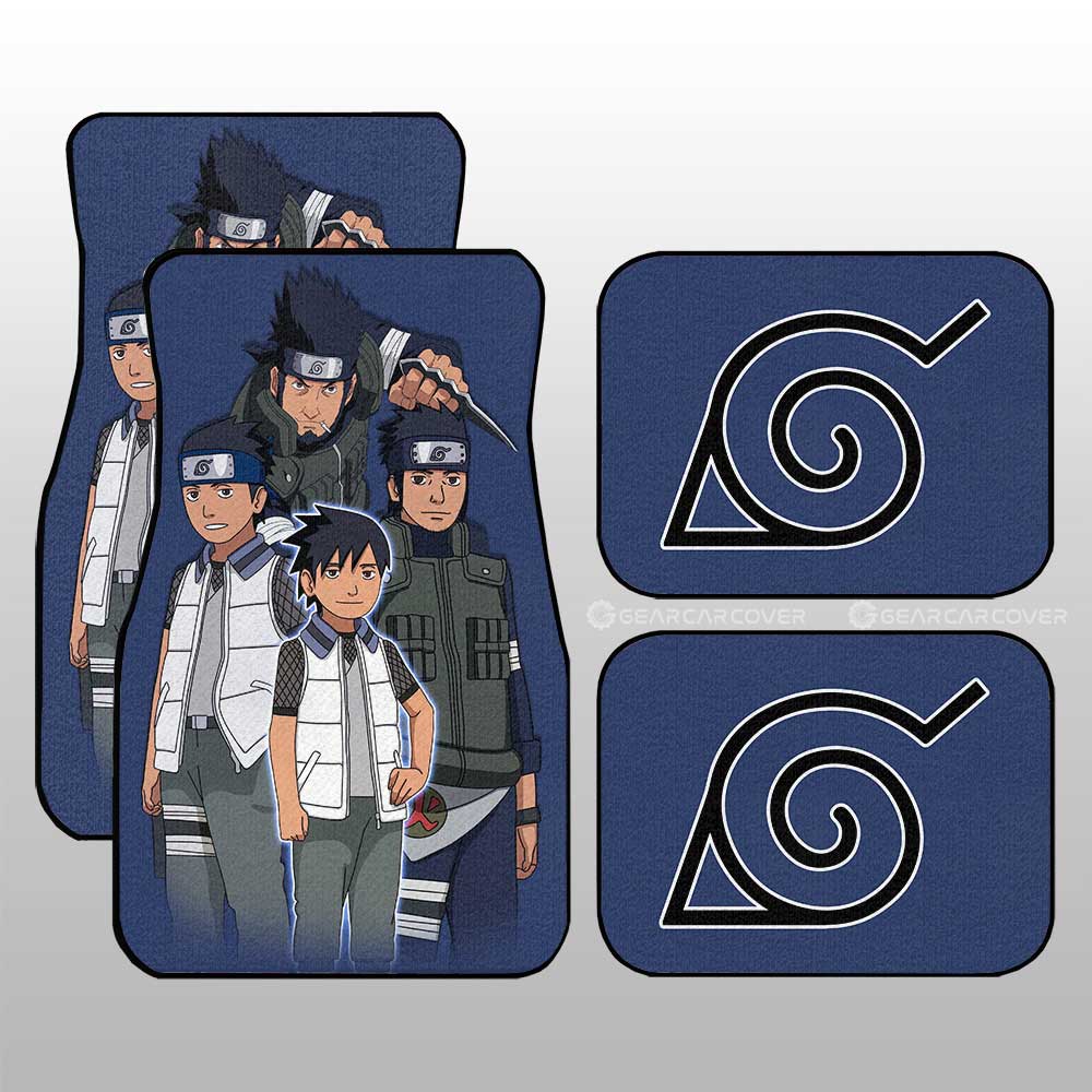 Sarutobi Asuma Car Floor Mats Custom Car Accessories For Fans - Gearcarcover - 1