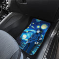 Sarutobi Asuma Car Floor Mats Custom Starry Night Styles - Gearcarcover - 3