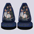Sarutobi Asuma Car Seat Covers Custom Anime Car Accessories For Fans - Gearcarcover - 4