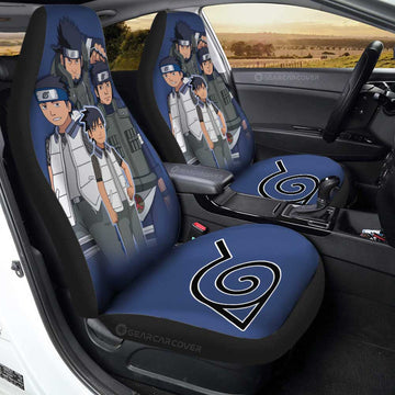 Sarutobi Asuma Car Seat Covers Custom Anime Car Accessories For Fans - Gearcarcover - 1