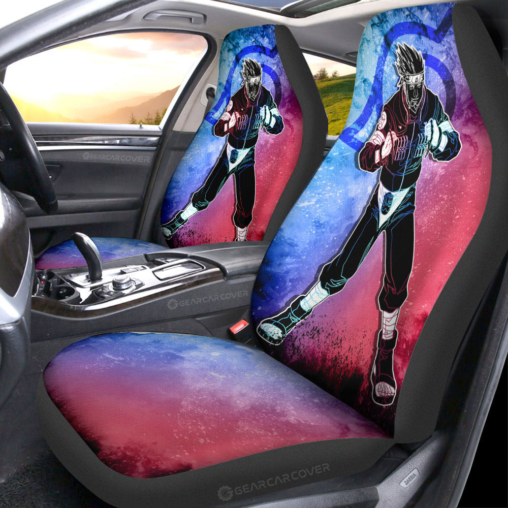 Sarutobi Asuma Car Seat Covers Custom Anime Car Accessories - Gearcarcover - 1