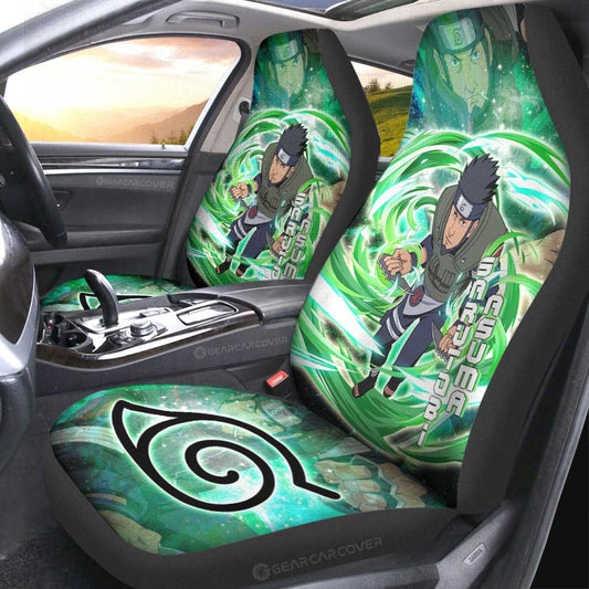 Sarutobi Asuma Car Seat Covers Custom Characters Anime Car Accessories - Gearcarcover - 1