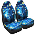 Sarutobi Asuma Car Seat Covers Custom Starry Night Styles - Gearcarcover - 3