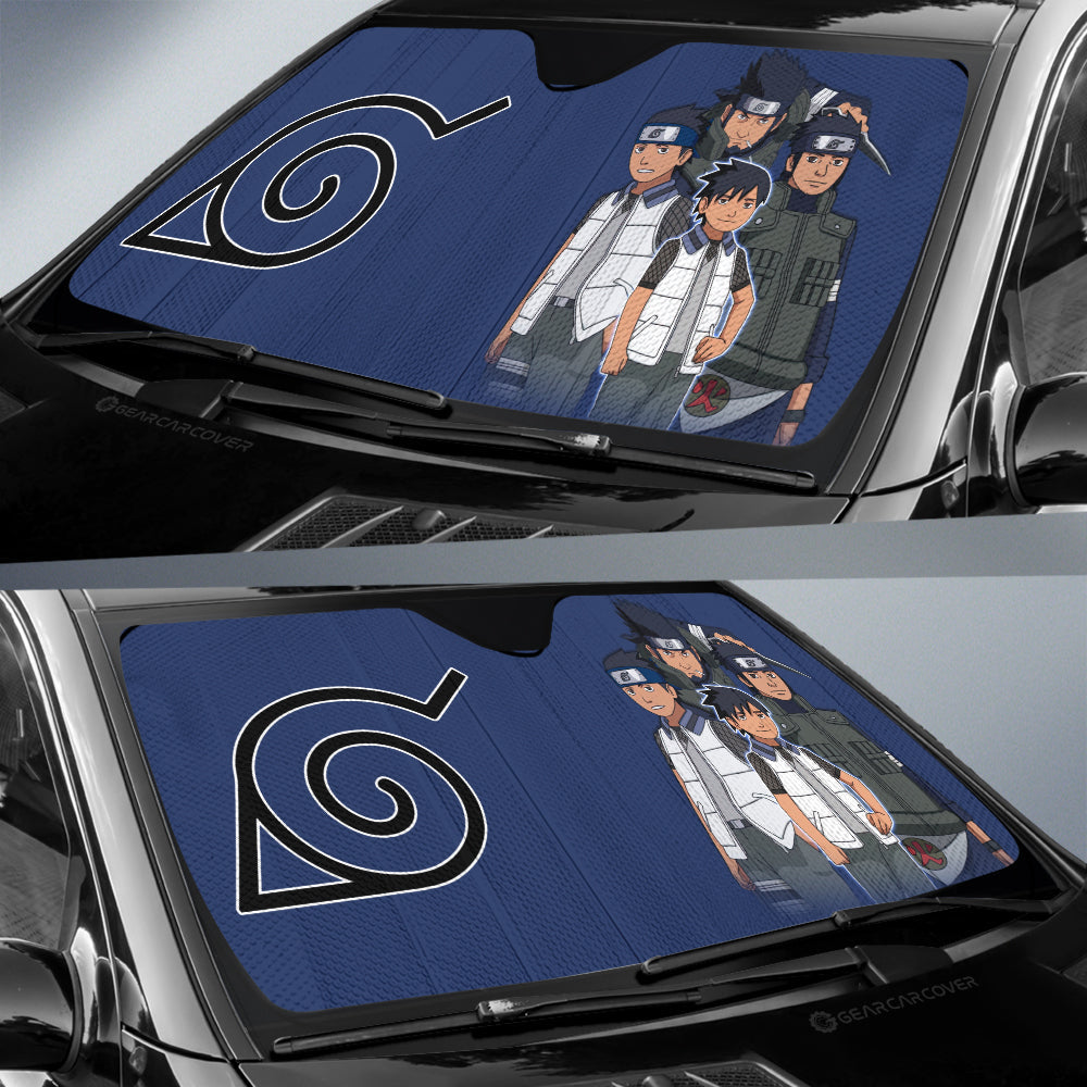 Sarutobi Asuma Car Sunshade Custom Car Accessories For Fans - Gearcarcover - 2