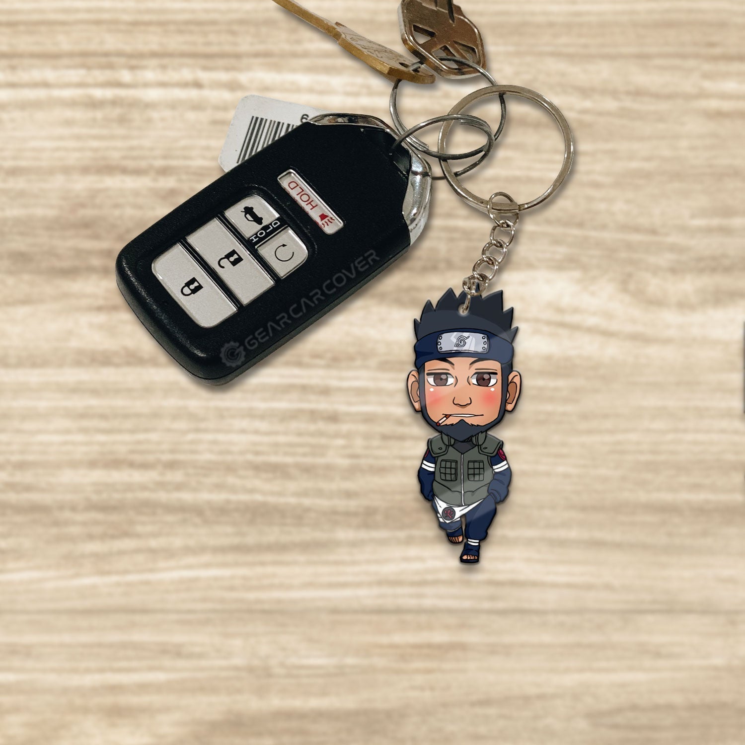 Sarutobi Asuma Keychains Custom Anime Car Accessories - Gearcarcover - 1