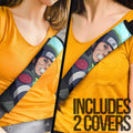 Sarutobi Asuma Seat Belt Covers Custom For Fans - Gearcarcover - 2