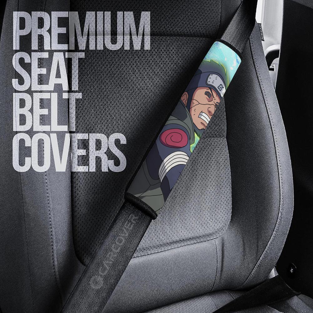 Sarutobi Asuma Seat Belt Covers Custom For Fans - Gearcarcover - 3