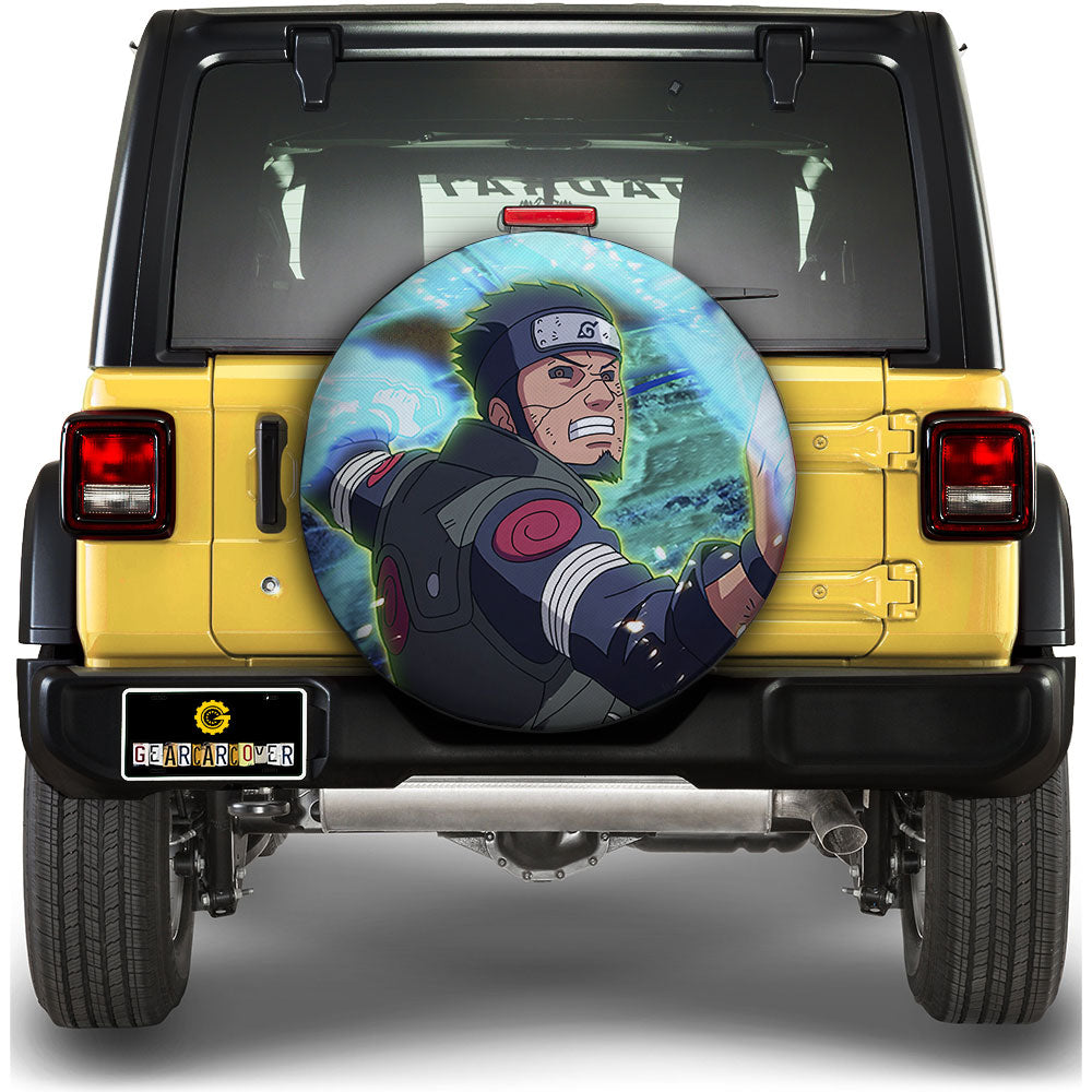 Sarutobi Asuma Spare Tire Covers Custom For Anime Fans - Gearcarcover - 1