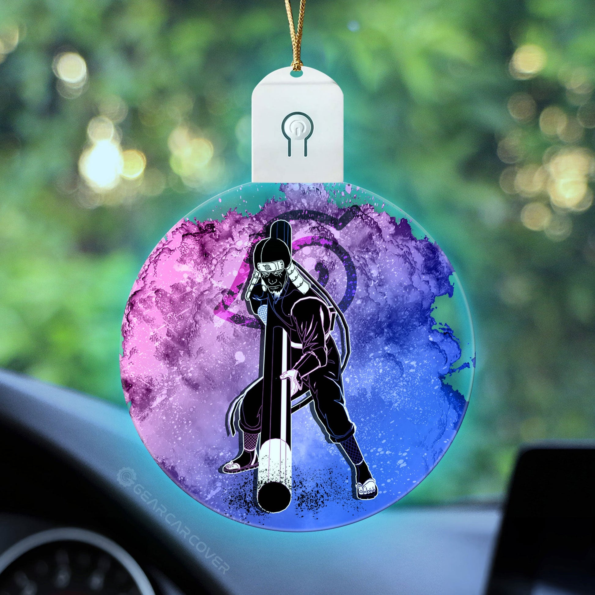 Sarutobi Hiruzen Led Ornament Custom Car Decorations - Gearcarcover - 2