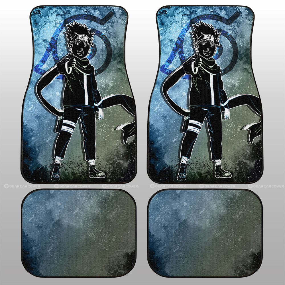 Sarutobi Konohamaru Car Floor Mats Custom Anime Car Accessories - Gearcarcover - 1