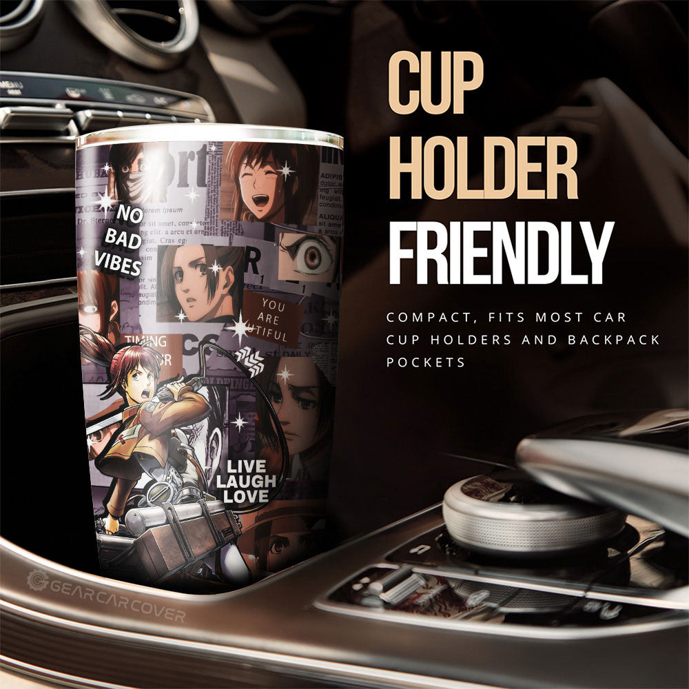 Sasha Blouse Tumbler Cup Custom Car Interior Accessories - Gearcarcover - 3