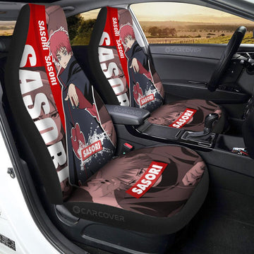 Sasori Akatsuki Car Seat Covers Custom Anime Car Accessories - Gearcarcover - 1