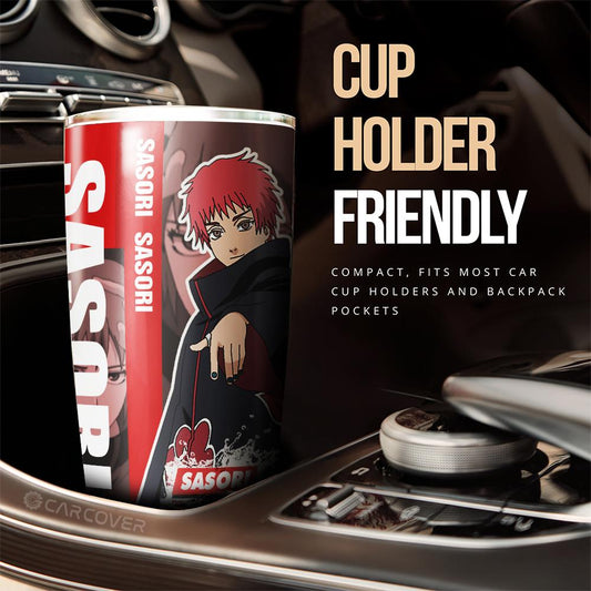 Sasori Akatsuki Tumbler Cup Custom Anime Car Accessories - Gearcarcover - 2