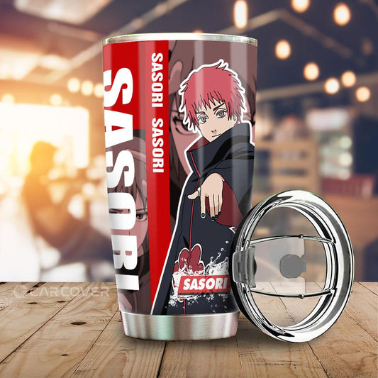 Sasori Akatsuki Tumbler Cup Custom Anime Car Accessories - Gearcarcover - 1