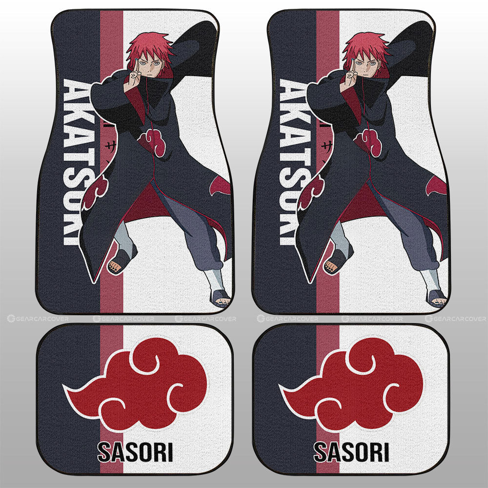 Sasori Car Floor Mats Custom Anime Car Accessories - Gearcarcover - 2