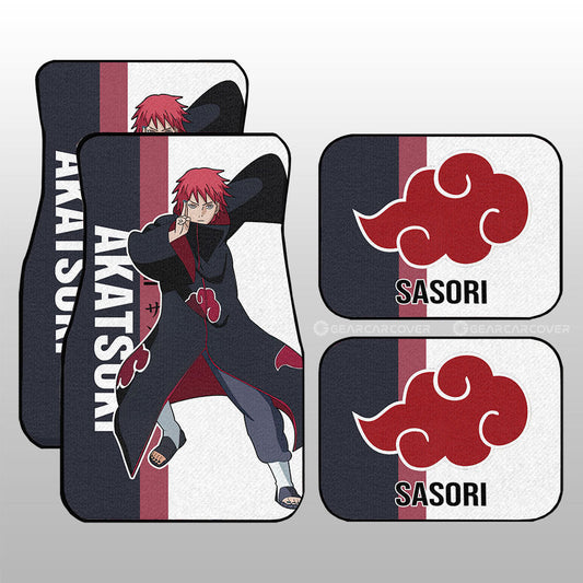 Sasori Car Floor Mats Custom Anime Car Accessories - Gearcarcover - 1